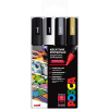 UNI Stationery UNI Posca 5M, 4 db