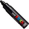 UNIBALL Dekormarker Uni Posca PC-7M 4.5-5.5 mm, kúpos, fekete (black 24)