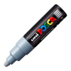 UNIBALL Dekormarker Uni Posca PC-7M 4.5-5.5 mm, kúpos, szürke (grey 37)