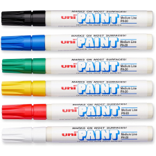 UNIBALL Lakkmarker Uni PX-20 2,2-2,8MM (lakkfilc) kék filctoll, marker