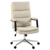 Unic Spot Irodai szövet kárpitozású forgószék, nagy méretű, bézs, US 134
