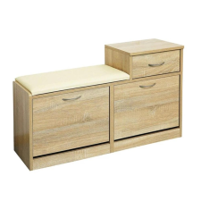 Unic Spot Junda cipőszekrény, fehérített tölgy bútor