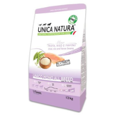 Unica Natura UNICO MONO ALL BREED 12kg (pisztránggal) kutyaeledel
