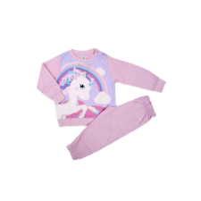  Unicorn hosszú ujjú gyermek pizsama UNI0422, rózsaszín, 95 CM gyerek hálóing, pizsama