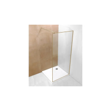 Unicspot Zuhanyfal arany szegélyű 90x190 A-20P-3 kád, zuhanykabin