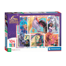 Unikornis Akadémia Friendship 104 db-os puzzle Clementoni puzzle, kirakós