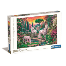 Unikornis Garden 2000 db-os puzzle Clementoni puzzle, kirakós