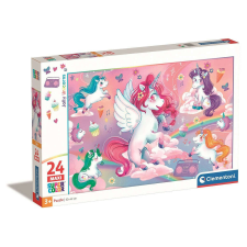  Unikornis Jolly 24 db-os maxi puzzle Clementoni puzzle, kirakós