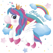 Unikornis Magical szalvéta 20 db-os 33x33 cm party kellék