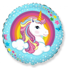  Unikornis Star fólia lufi 45 cm party kellék