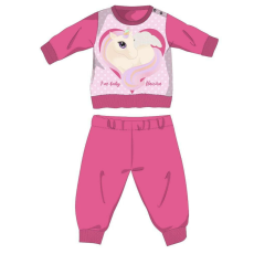  Unikornis téli pamut baba pizsama - interlock pizsama - pink - 98