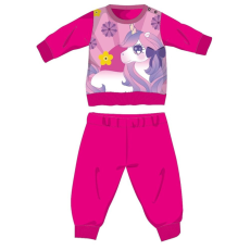  Unikornis téli vastag baba pizsama - pamut flanel pizsama - pink - 86