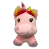 UNIKORNIS Unikornis Pink plüss figura 16 cm