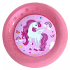 UNIKORNIS Unikornis Rainbow Colors micro prémium műanyag lapostányér 4 db-os szett 21 cm
