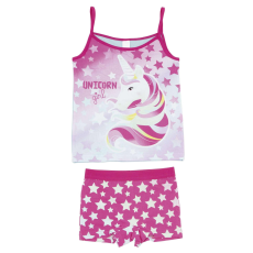 UNIKORNIS Unikornis trikó + short bugyi szett 2-3 év (92-98 cm)