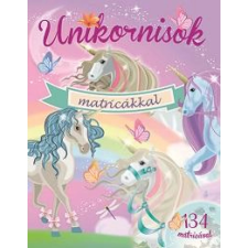  Unikornisok matricákkal - Lila gyermek- és ifjúsági könyv