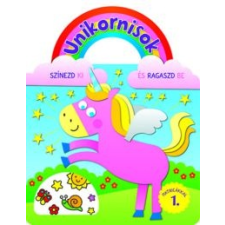 Unikornisok - Színezd ki és ragaszd be matricákkal 1. kreatív és készségfejlesztő