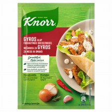 Unilever Magyarország Kft. Knorr gyros alap fokhagymás dresszinggel (30 g + 10 g) 40 g alapvető élelmiszer
