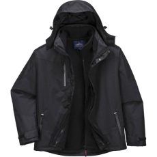 Unimet Portwest S553 Radial Esőkabát 3 az 1-ben - 2XL, Fekete (KUR S553 XXL)