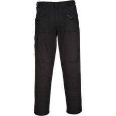Unimet Portwest S887 Action Munkásnadrág - 30, Fekete (BHP S887BR30)