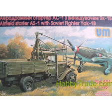  Unimodels Airfield starter AS-1with Soviet fighter 1:48 (UM505) makett