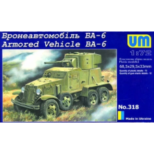  Unimodels Armored Vehicle BA-6 Soviet 1:72 (UM318) makett
