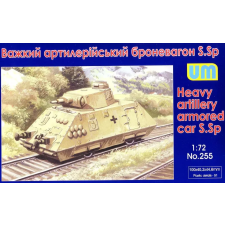  Unimodels Heavy artillery armored car S.Sp 1:72 (UM255) makett