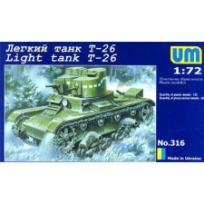  Unimodels Light tank T-26 1:72 (UMT316) makett
