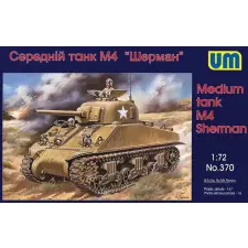  Unimodels Medium Tank M4 (early) 1:72 (UM370) makett