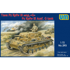  Unimodels Pz.Kpfw III Ausf. G tank 1:72 (UM293) makett