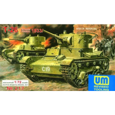  Unimodels T-26 Light Tank 1933 1:72 (UMT217) makett