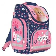 UNIPAP My Little Friend cicás rózsaszín anatómiai iskolatáska, hátizsák 35×27×16 cm iskolatáska