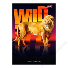 UNIPAP Spirálfüzet, A4, vonalas, 50 lap, UNIPAP Wild life (UNWF450V) füzet