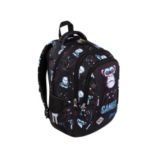 UNIPAP St.Right Blue Gamer ergonomikus iskolatáska, hátizsák BP26 39x27x17cm iskolatáska
