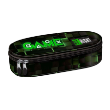 UNIPAP St.Right Green Game ovális tolltartó PC01 23x9,5x6cm tolltartó