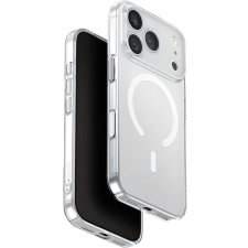 Uniq Airsuit MagClick Charging iPhone 17 Pro tok - Glossy Clear/White tok és táska