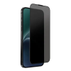 Uniq Apple iPhone 15 Pro Max, Kijelzővédő fólia, ütésálló fólia (az íves részre is!), Tempered Glass (edzett üveg), Uniq Optix Privacy, fekete