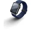 Uniq Aspen Braided Szíj Apple Watch 44/42mm okosórához - kék