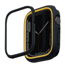 Uniq Case Moduo Burkolat Apple Watch-Hoz Fekete És Mustáros 44/45Mm okosóra kellék