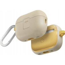 Uniq Clyde Apple AirPods Pro 2 tok karabinerrel, bézs-sárga SP112915 (SP112915) tok és táska
