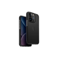 Uniq Combat Apple iPhone 15 Pro Max Szilikon tok karbon fekete tok és táska