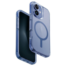 Uniq Combat Magclick Charging tok iPhone 16 Plus - átlátszó kék szegéllyel tok és táska