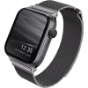 Uniq Dante Apple Watch S3/4/5/6/7/SE Fém szíj 42/44/45mm - Szürke (UNIQ362GPH)