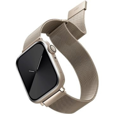 Uniq Dante Szíj az Apple Watch 41/40/38 mm okosórához - starlight okosóra kellék