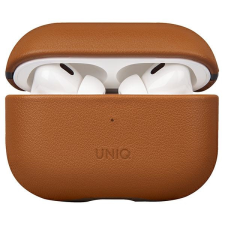 Uniq etui Terra AirPods Pro 2 gen. Valódi bőr kávé barna tok fülhallgató, fejhallgató tok