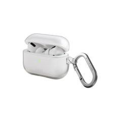 Uniq Glase Apple Airpods Pro (2.gen) tok, átlátszó fülhallgató, fejhallgató tok