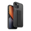 Uniq Heldro Apple iPhone 14 kitámasztható tok, füstszürke