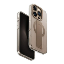 Uniq Heldro Max iPhone 16 Pro MagSafe tok kitámasztóval, arany tok és táska
