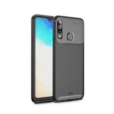 Uniq Hexa Samsung Galaxy A20S, szilikon tok, fekete tok és táska