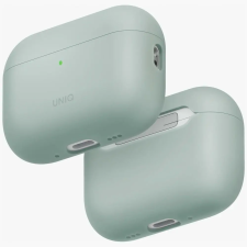 Uniq Lino Apple AirPods Pro 3 szilikon tok, zöld fülhallgató, fejhallgató tok